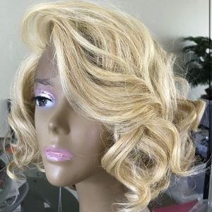 Blonde bob wig